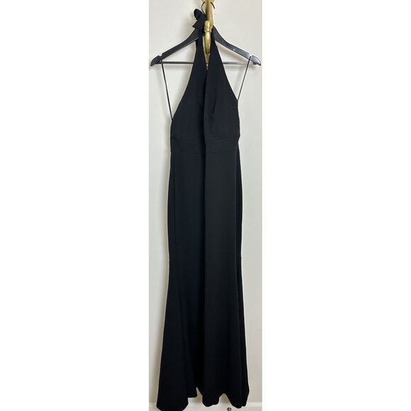 DRESS THE POPULATION Camden Mermaid Hem Evening Gown in Black Size Large - Picture 3 of 10